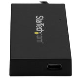 StarTech.com 4 Port USB 3.0 Hub - USB Type-A Hub with 1x USB-C & 3x USB-A (SuperSpeed 5Gbps) - USB Bus or Self-Powered - Portable USB 3.1/3.2 Gen 1 BC 1.2 Charging Hub w/ Power Adapter~4 Port USB 3.0 Hub - USB Type-A Hub with 1x USB-C & 3x USB-A...
