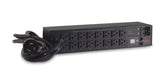 APC Rack PDU, Switched, 2U, 30A, 120V, (16)5-20