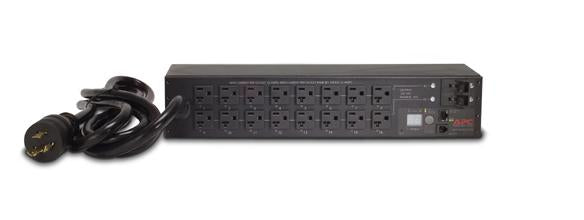 APC Rack PDU, Switched, 2U, 30A, 120V, (16)5-20