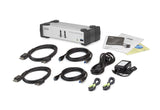 ATEN CS1912 KVM switch Black, Grey