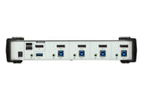 ATEN CS1914 KVM switch Black, Grey