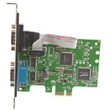 StarTech.com 2-Port PCI Express Serial Card with 16C1050 UART - RS232 - TAA