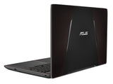 ASUS FX53VD-Q52-CB laptop Intel® Core™ i5 i5-7300HQ 39.6 cm (15.6") Full HD 12 GB DDR4-SDRAM 1 TB HDD NVIDIA® GeForce® GTX 1050 Wi-Fi 5 (802.11ac) Windows 10 Home Black, Bordeaux