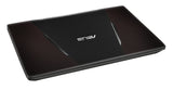ASUS FX53VD-Q52-CB laptop Intel® Core™ i5 i5-7300HQ 39.6 cm (15.6") Full HD 12 GB DDR4-SDRAM 1 TB HDD NVIDIA® GeForce® GTX 1050 Wi-Fi 5 (802.11ac) Windows 10 Home Black, Bordeaux