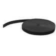 StarTech.com 50ft (15.2m) Hook and Loop Roll, Black, Cut-to-Size Reusable Cable Ties, Bulk Industrial Wire Fastener Tape, Adjustable Fabric Wraps, Reusable Self Gripping Cable Management Straps