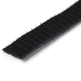 StarTech.com 100ft (30.5m) Hook and Loop Roll, Black, Cut-to-Size Reusable Cable Ties, Bulk Industrial Wire Fastener Tape, Adjustable Fabric Wraps, Reusable Self Gripping Cable Management Straps