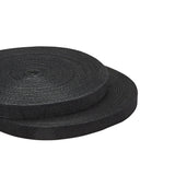 StarTech.com 25ft (7.6m) Hook and Loop Roll, Black, Cut-to-Size Reusable Cable Ties, Bulk Industrial Wire Fastener Tape, Adjustable Fabric Wraps, Reusable Self Gripping Cable Management Straps