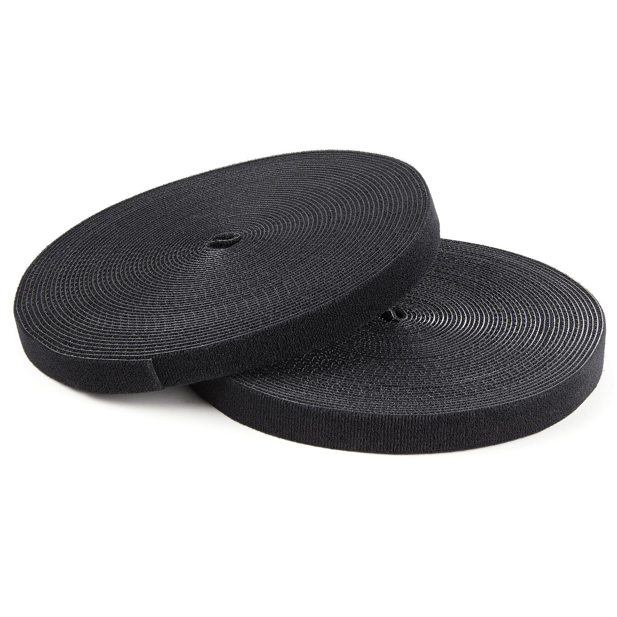 StarTech.com 100ft (30.5m) Hook and Loop Roll, Black, Cut-to-Size Reusable Cable Ties, Bulk Industrial Wire Fastener Tape, Adjustable Fabric Wraps, Reusable Self Gripping Cable Management Straps
