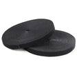 StarTech.com 25ft (7.6m) Hook and Loop Roll, Black, Cut-to-Size Reusable Cable Ties, Bulk Industrial Wire Fastener Tape, Adjustable Fabric Wraps, Reusable Self Gripping Cable Management Straps