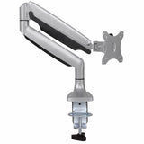 StarTech.com Desk Mount Monitor Arm - Heavy Duty Ergonomic VESA Monitor Arm - Single 32" (19.8lb/9kg) Display - Full Motion, Height Adjustable, Articulating - Aluminum - C-Clamp/Grommet - Silver