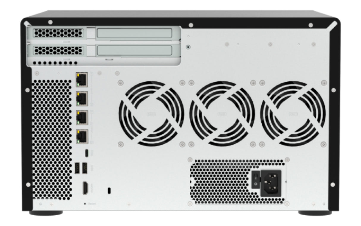 QNAP TVS-H1277AX NAS Tower AMD Ryzen™ 5 16 GB DDR5 QNAP QTS Black