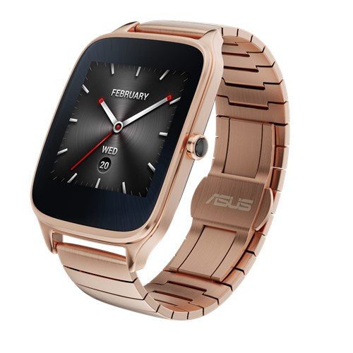 ASUS WI501Q-GM-GD-Q smartwatch / sport watch 4.14 cm (1.63") AMOLED Digital 320 x 320 pixels Touchscreen Pink gold Wi-Fi