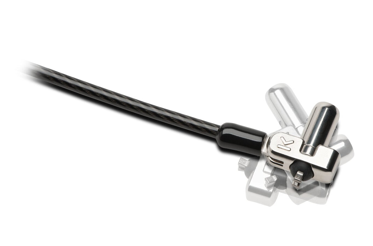 Kensington N17 Keyed Dual Head Laptop Lock for Wedge-Shaped Slots