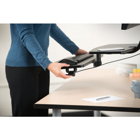 Kensington K52796WW monitor mount / stand 58.4 cm (23") Desk Black