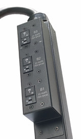 APC NetShelter Switched Rack PDU, Zero U, 12.5kW, 208V, 21 C13 and 3 C19 outlet, 3ft input cord
