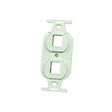 Legrand KS106S2 wall plate/switch cover White