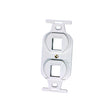 Legrand KS106S2-88 wall plate/switch cover White