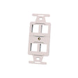 Legrand KS106S4 wall plate/switch cover White