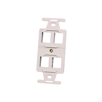 Legrand KS106S4 wall plate/switch cover White