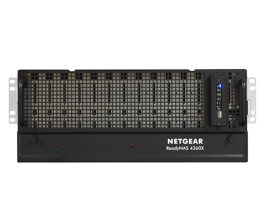 NETGEAR ReadyNAS 4360S NAS Rack (4U) Intel® Xeon® E3 v5 E3-1225V5 16 GB DDR4 0 TB Black