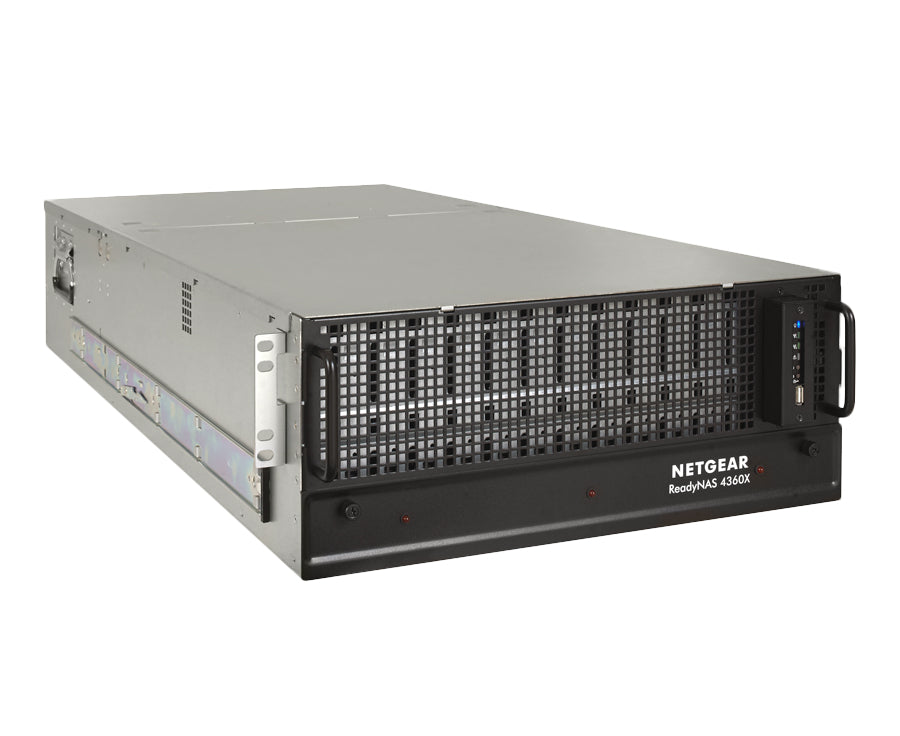 NETGEAR ReadyNAS 4360S NAS Rack (4U) Intel® Xeon® E3 v5 E3-1225V5 16 GB DDR4 0 TB Black