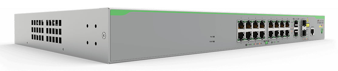Allied Telesis AT-FS980M/18PS-10 network switch Managed L3 Fast Ethernet (10/100) Grey
