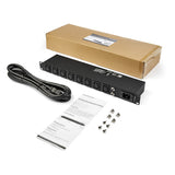 StarTech.com 1U 19 inch 8 Port Rack Mount PDU - IEC C13 Socket Rackmount Power Supply/Strip - Horizontal Server Rack Mountable PDU /Data Center Power Distribution Unit 16A 240V