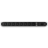 StarTech.com 1U 19 inch 8 Port Rack Mount PDU - IEC C13 Socket Rackmount Power Supply/Strip - Horizontal Server Rack Mountable PDU /Data Center Power Distribution Unit 16A 240V