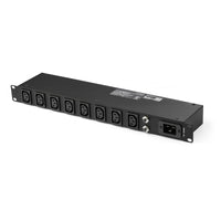 StarTech.com 1U 19 inch 8 Port Rack Mount PDU - IEC C13 Socket Rackmount Power Supply/Strip - Horizontal Server Rack Mountable PDU /Data Center Power Distribution Unit 16A 240V