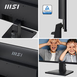 MSI Pro MP251 computer monitor 62.2 cm (24.5") 1920 x 1080 pixels Full HD LED Black