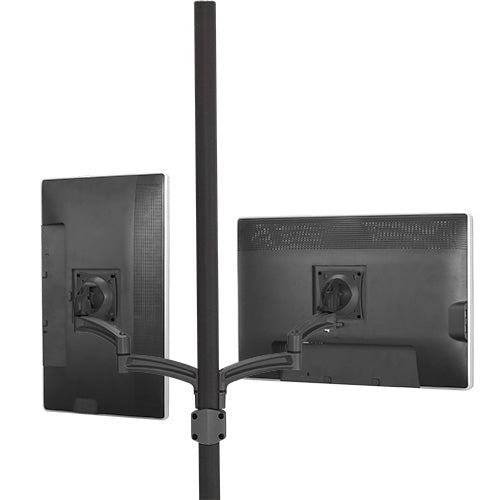 Chief KontourTM K2P Pole Mount Articulating Arms, Dual Monitor