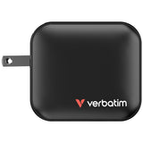 Verbatim GaN Charger 100W Universal Black AC Fast charging Indoor