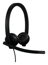 Logitech H570e Headset Wired Head-band Office/Call center USB Type-C Black