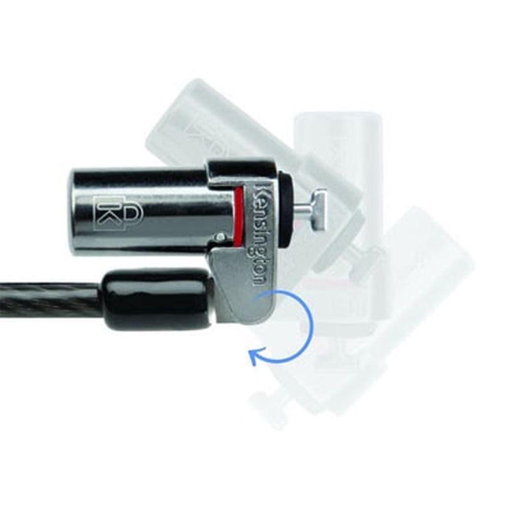 Kensington MicroSaver® DS Master Keyed Ultra-Thin Laptop Lock - Administrator access with user keys