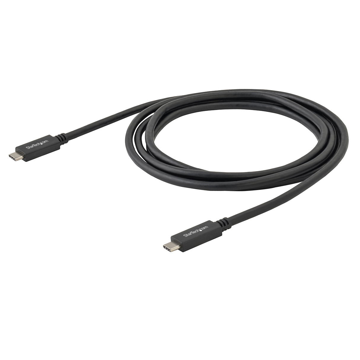 StarTech.com 6.6ft (2m) USB-C Cable, USB 5Gbps, 60W (3A) Power Delivery, 4K 60Hz DP Alt Mode, TPE Jacket - Thunderbolt Compatible