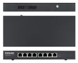 Intellinet 8-Port Gigabit Ethernet PoE+ Switch with PoE Passthrough, 1x Ultra PoE++ IEEE 802.3bt (4PPoE) PD PoE Port with 90 W Power Input, 7x PSE PoE Ports, PoE Power Budget up to 85W, IEEE 802.3at/af Compliant, Rackmount