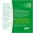 APC Warranty extension for service pack,, 3 years, for new product purchases, repair or replace coverage