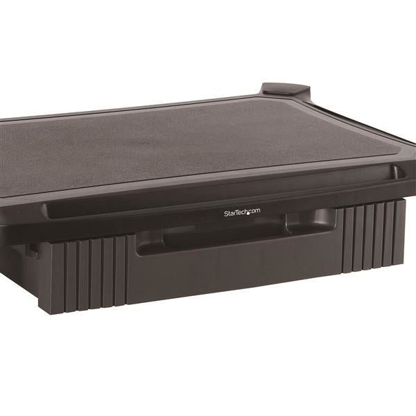 StarTech.com Monitor Riser with Drawer - Height Adjustable - Large - For up to 32" (22lb/10kg) Displays