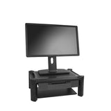 StarTech.com Monitor Riser - Drawer - Height Adjustable - For up to 32" (22lb/10kg) Displays