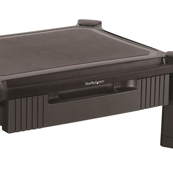 StarTech.com Monitor Riser - Drawer - Height Adjustable - For up to 32" (22lb/10kg) Displays