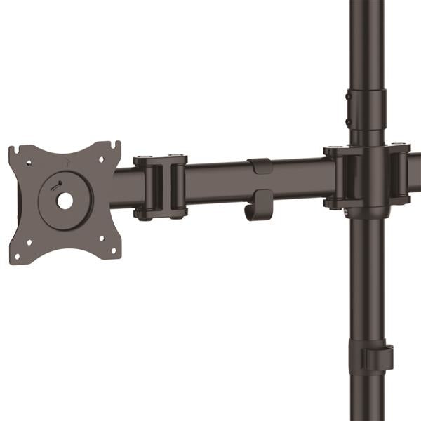StarTech.com Quad-Monitor Desktop Stand - Articulating - For up to 27" (17.6lb/8kg) Displays