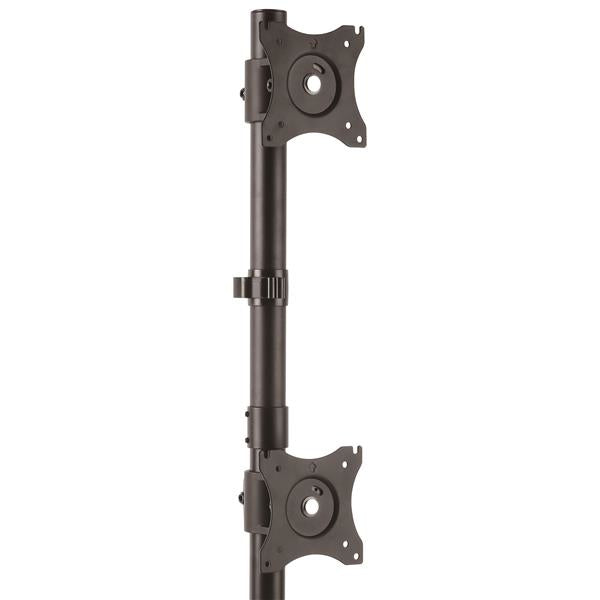 StarTech.com Desk-Mount Dual Monitor Mount, Vertical, Steel - For up to two 27" or 34" Ultrawide (22lb/10kg) VESA Mount Displays