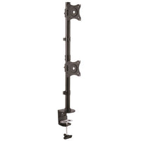 StarTech.com Desk-Mount Dual Monitor Mount, Vertical, Steel - For up to two 27" or 34" Ultrawide (22lb/10kg) VESA Mount Displays