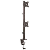 StarTech.com Desk-Mount Dual Monitor Mount, Vertical, Steel - For up to two 27" or 34" Ultrawide (22lb/10kg) VESA Mount Displays