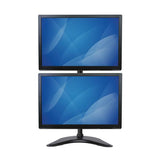 StarTech.com Dual-Monitor Stand, Vertical - For up to two 27" or 34" Ultrawide (22lb/10kg) VESA Mount Displays