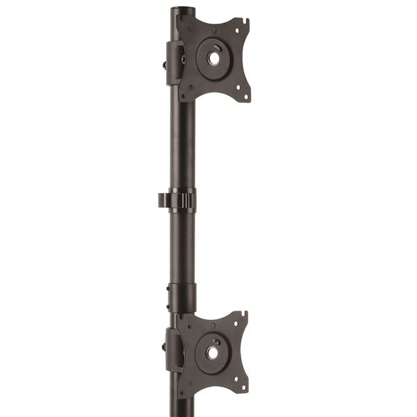 StarTech.com Dual-Monitor Stand, Vertical - For up to two 27" or 34" Ultrawide (22lb/10kg) VESA Mount Displays