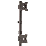 StarTech.com Dual-Monitor Stand, Vertical - For up to two 27" or 34" Ultrawide (22lb/10kg) VESA Mount Displays