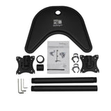 StarTech.com Dual-Monitor Stand, Vertical - For up to two 27" or 34" Ultrawide (22lb/10kg) VESA Mount Displays