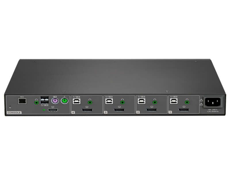 Vertiv SC840DPH-400 KVM switch Black