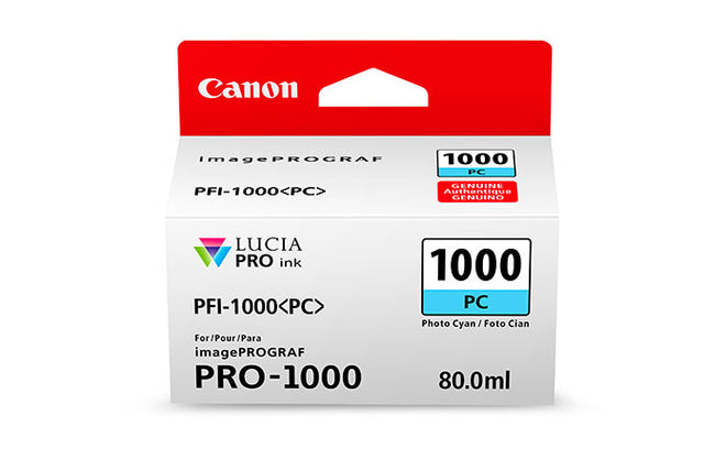 Canon PFI-1000 ink cartridge Original Photo cyan